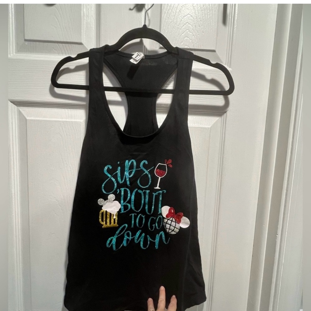 Next Level Apparel Black Tank Top